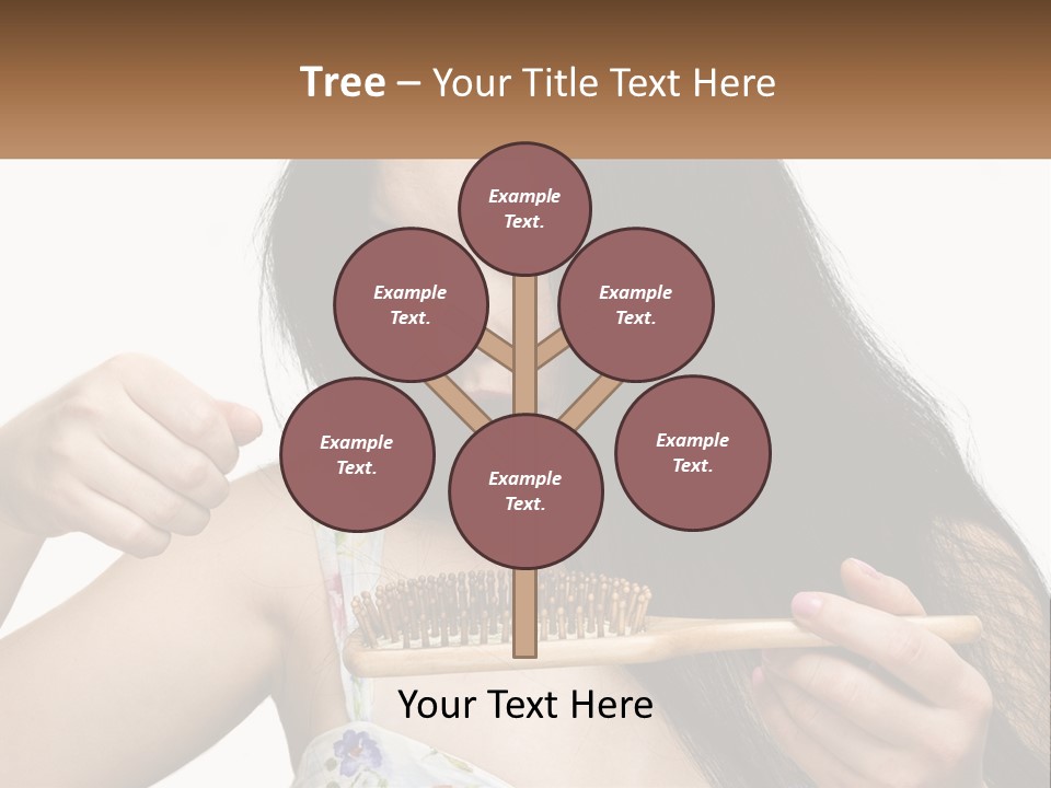 Shot Lady Close PowerPoint Template