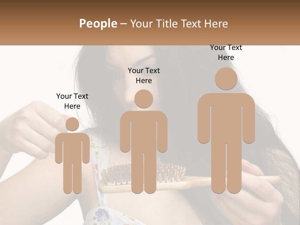 Shot Lady Close PowerPoint Template