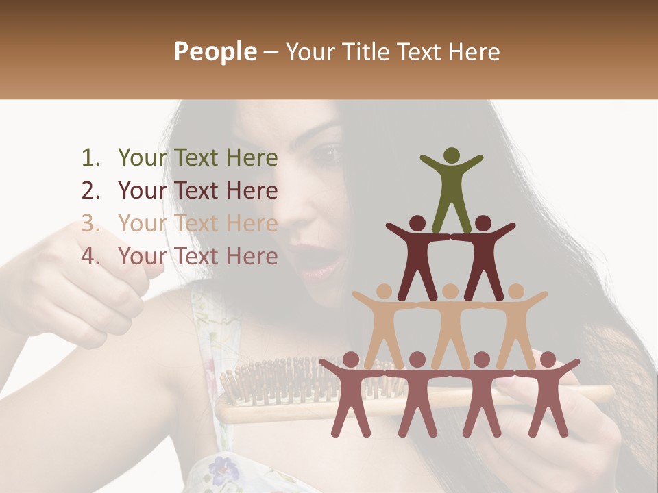 Shot Lady Close PowerPoint Template