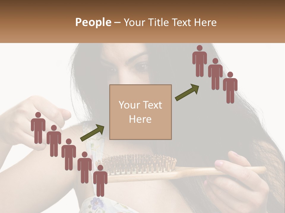 Shot Lady Close PowerPoint Template