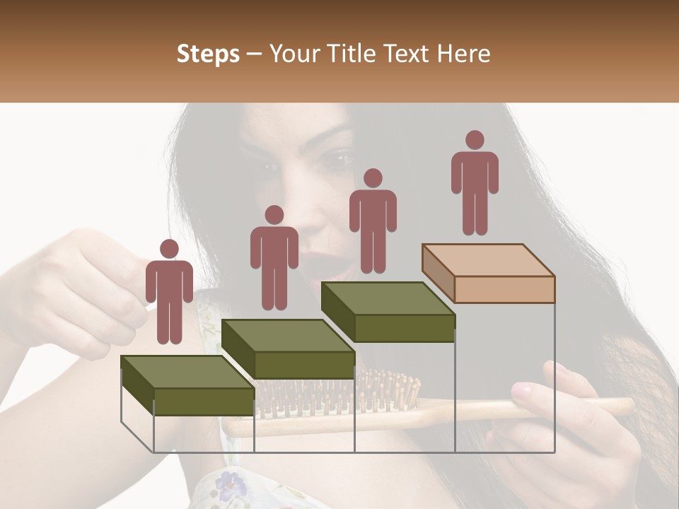 Shot Lady Close PowerPoint Template