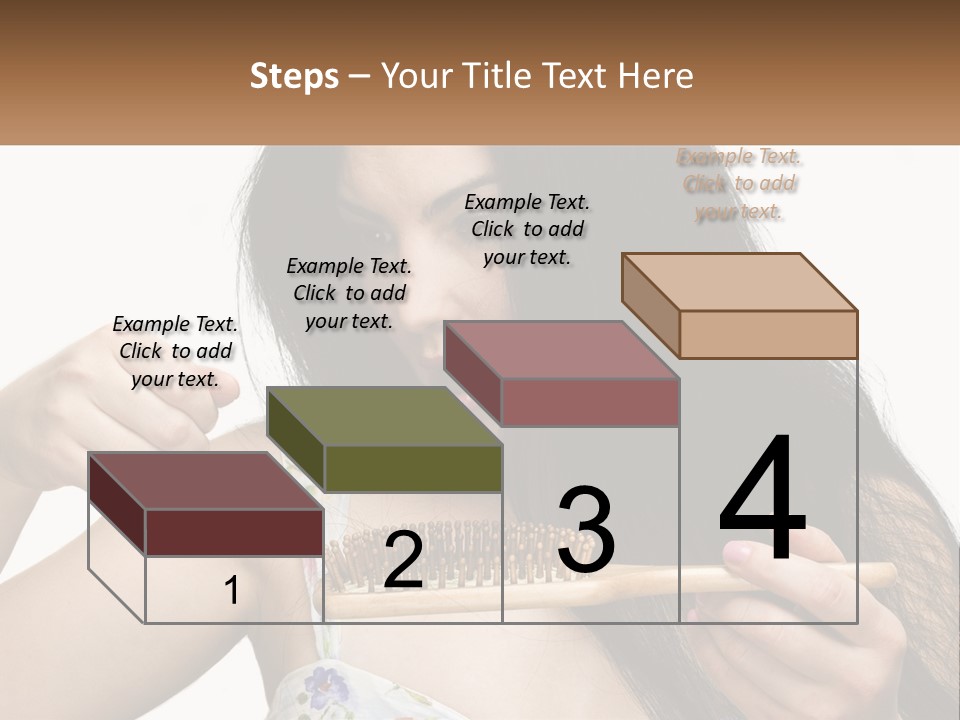 Shot Lady Close PowerPoint Template