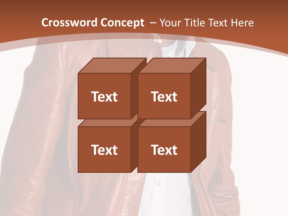 Happy Model Male PowerPoint Template