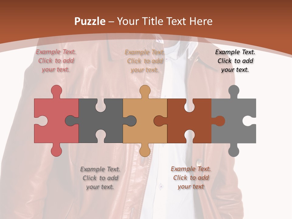 Happy Model Male PowerPoint Template