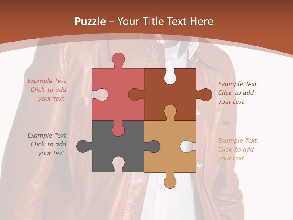 Happy Model Male PowerPoint Template