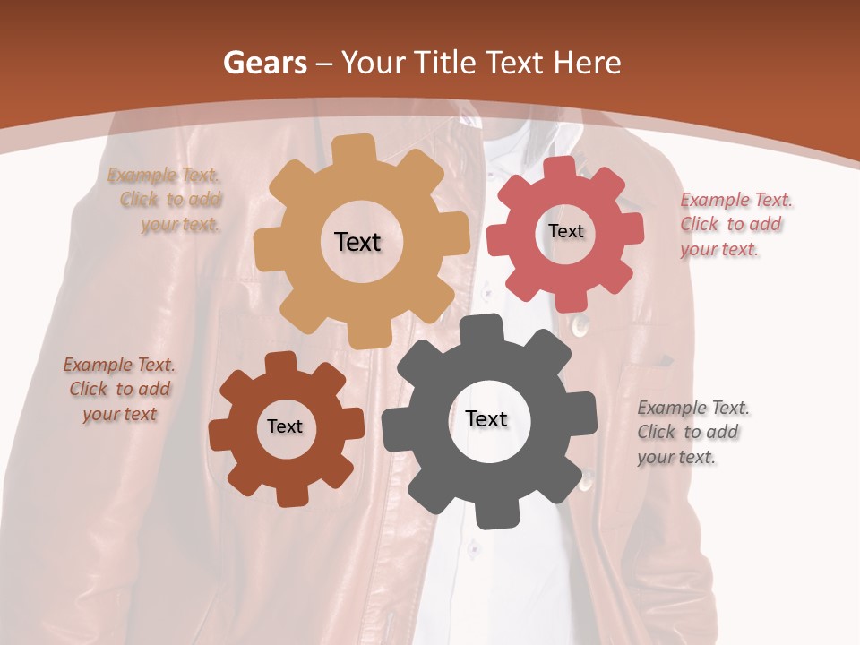 Happy Model Male PowerPoint Template