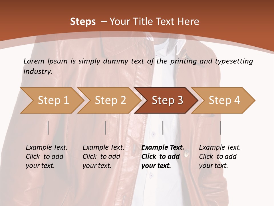 Happy Model Male PowerPoint Template