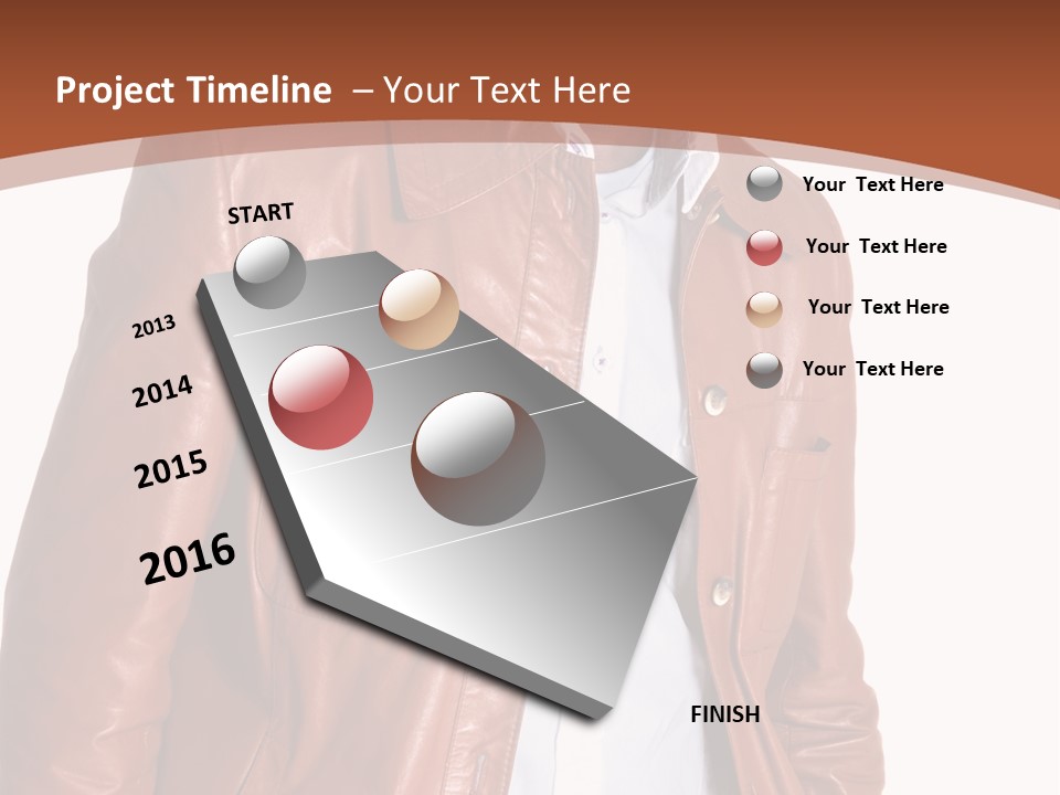 Happy Model Male PowerPoint Template