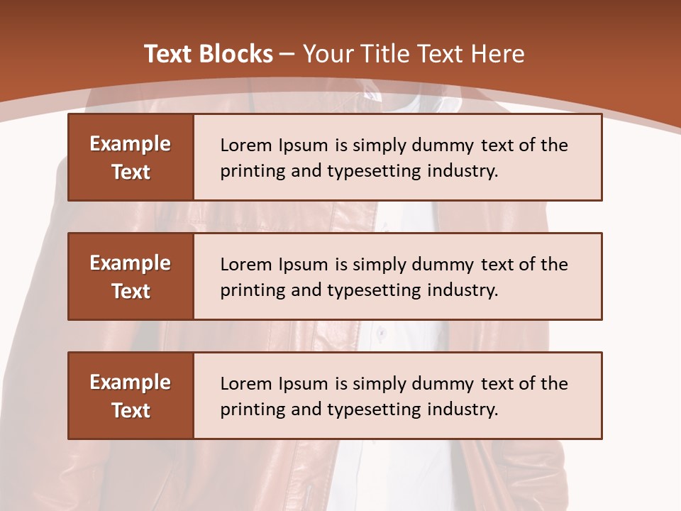 Happy Model Male PowerPoint Template