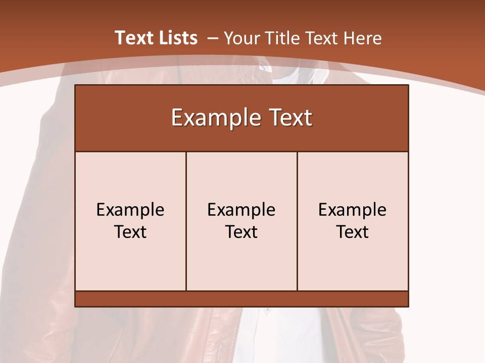 Happy Model Male PowerPoint Template