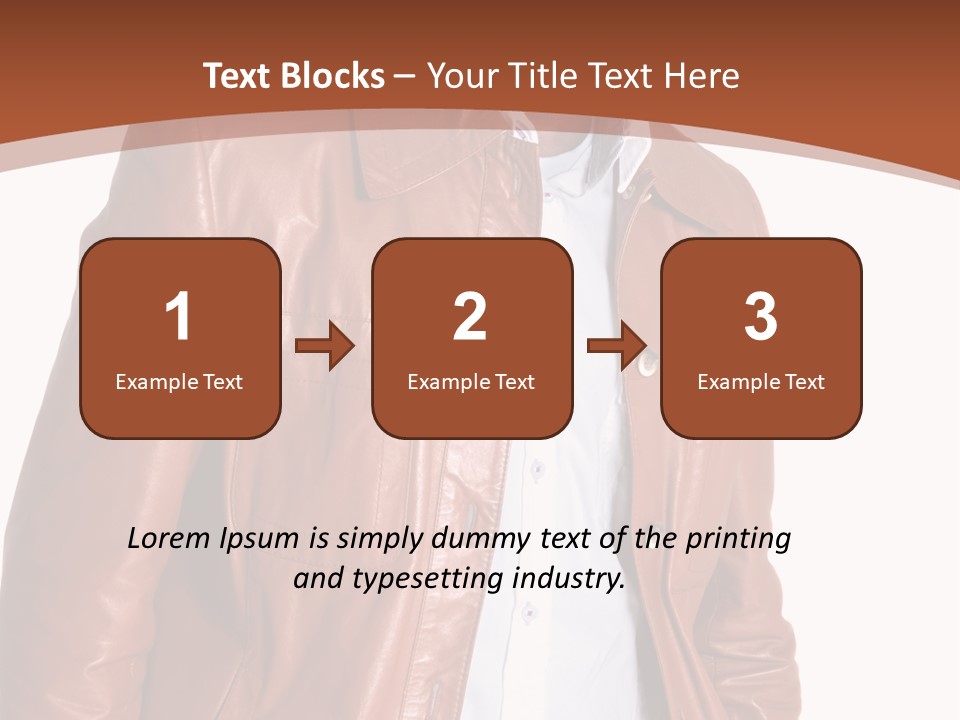 Happy Model Male PowerPoint Template