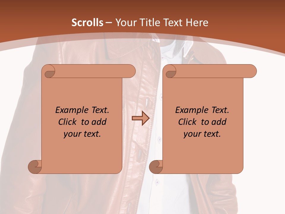 Happy Model Male PowerPoint Template