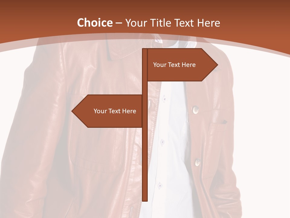 Happy Model Male PowerPoint Template