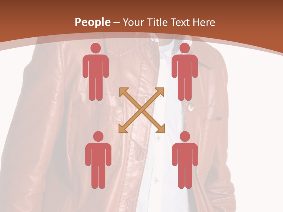 Happy Model Male PowerPoint Template