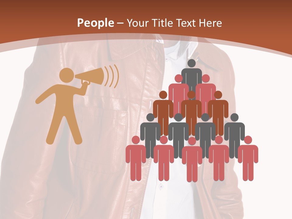 Happy Model Male PowerPoint Template