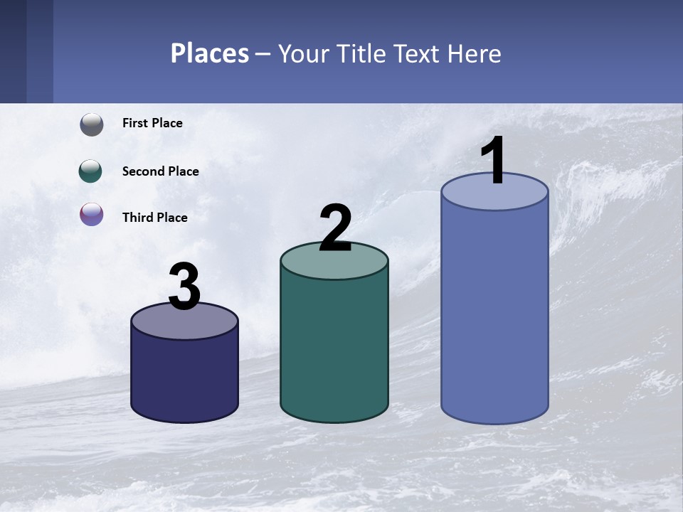 Freshness Splash Stone PowerPoint Template