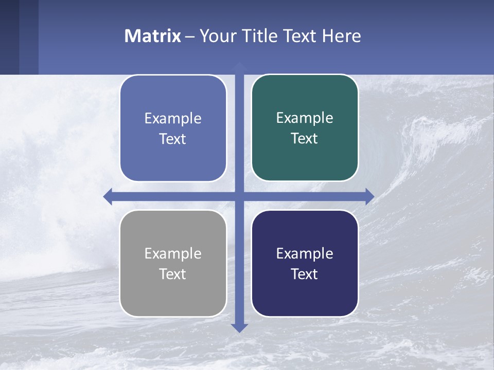 Freshness Splash Stone PowerPoint Template