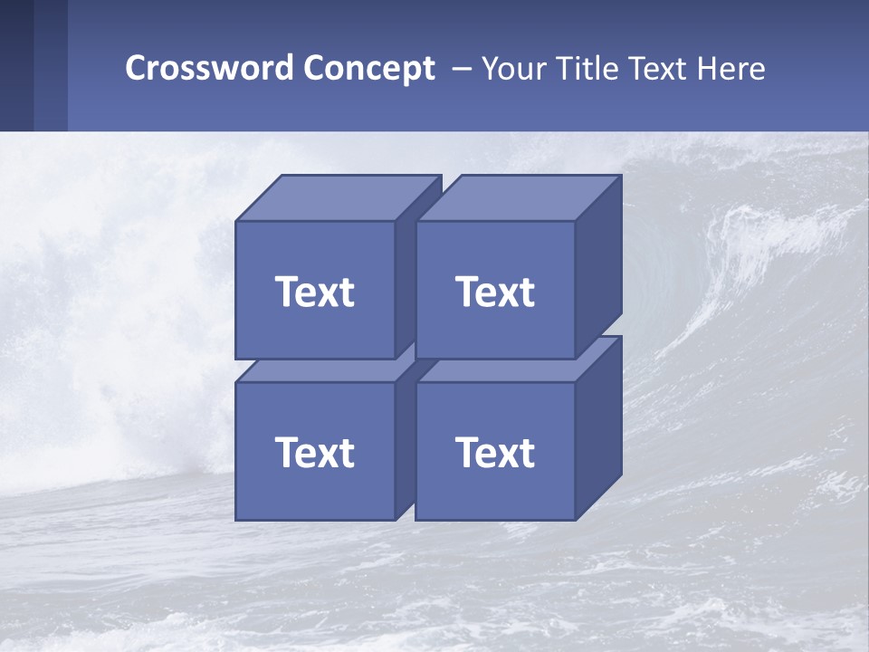 Freshness Splash Stone PowerPoint Template