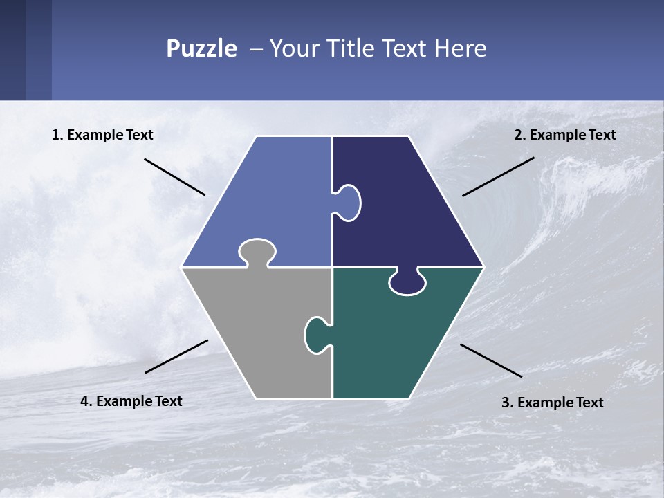 Freshness Splash Stone PowerPoint Template