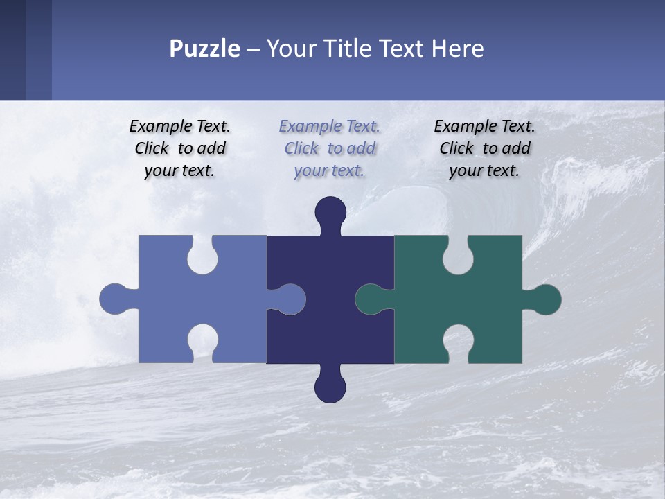 Freshness Splash Stone PowerPoint Template