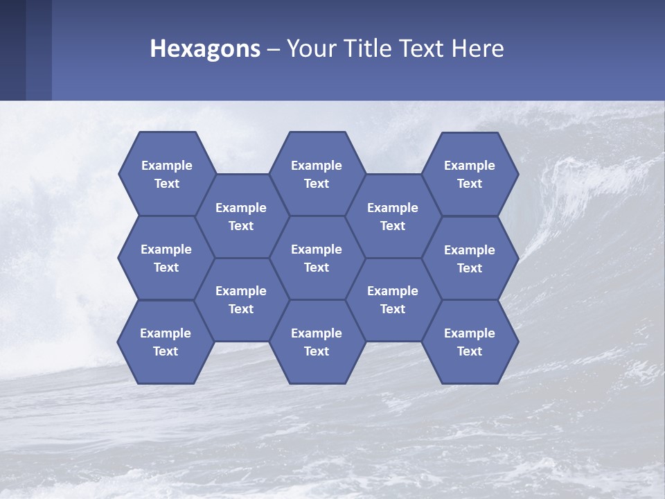 Freshness Splash Stone PowerPoint Template