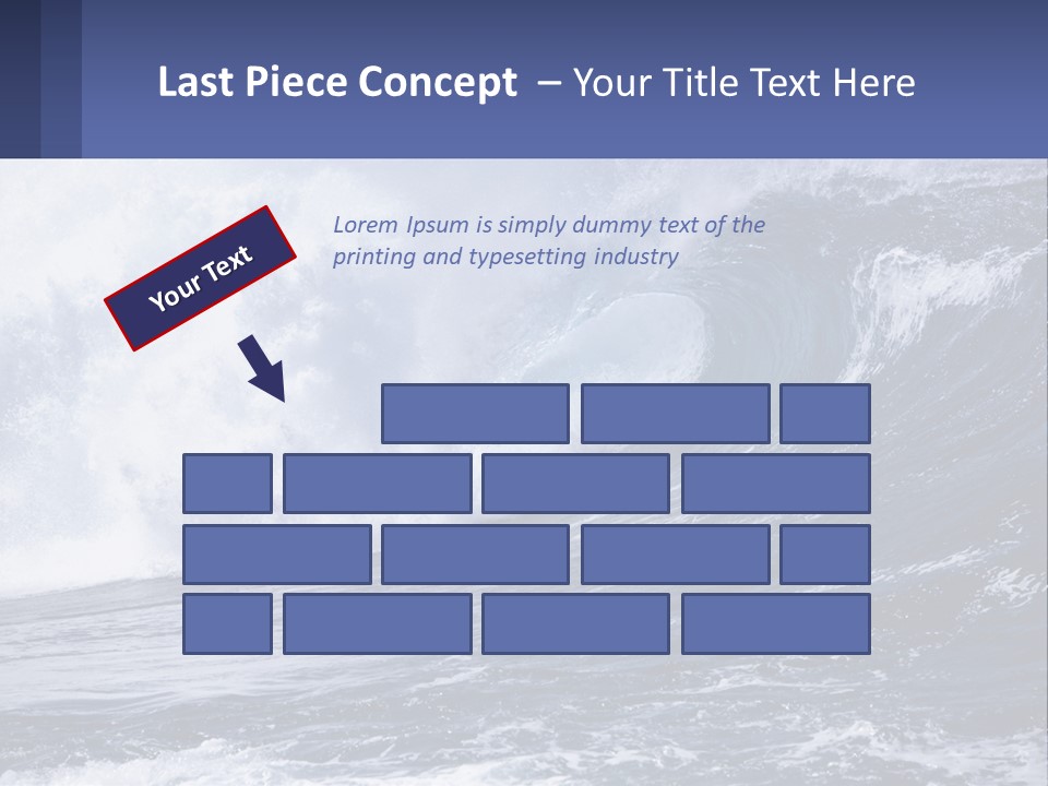 Freshness Splash Stone PowerPoint Template