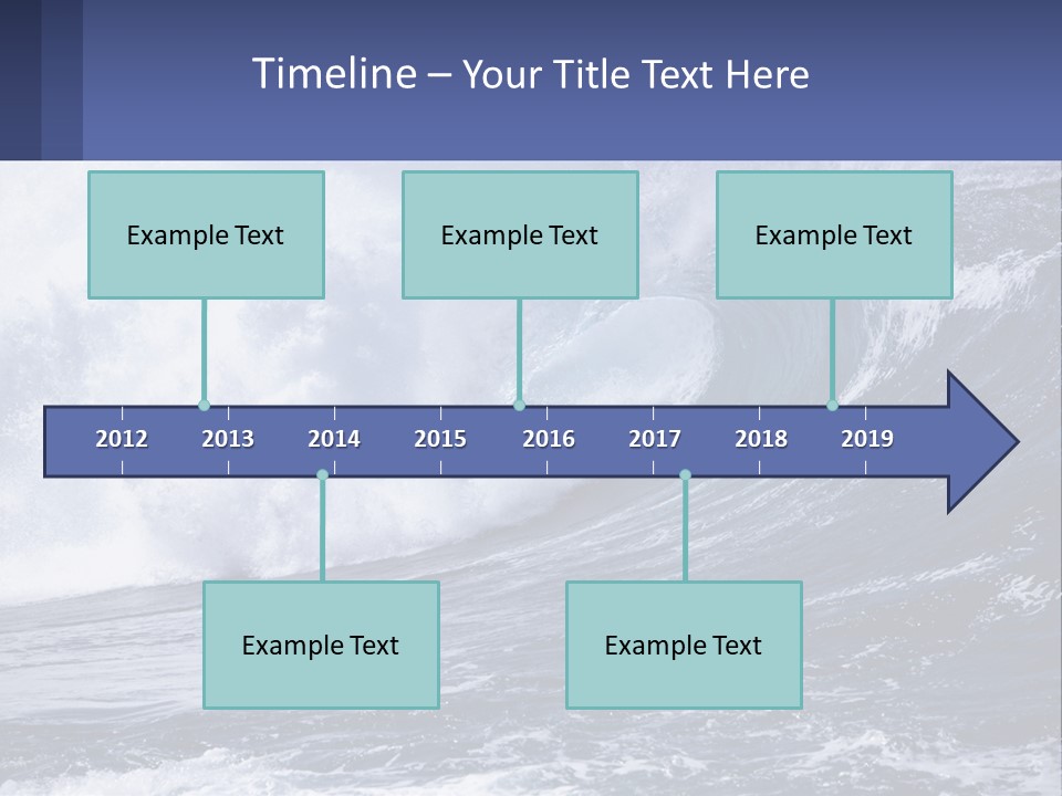 Freshness Splash Stone PowerPoint Template