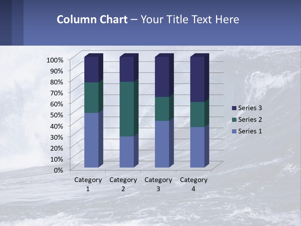 Freshness Splash Stone PowerPoint Template