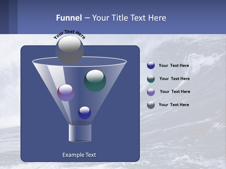 Freshness Splash Stone PowerPoint Template