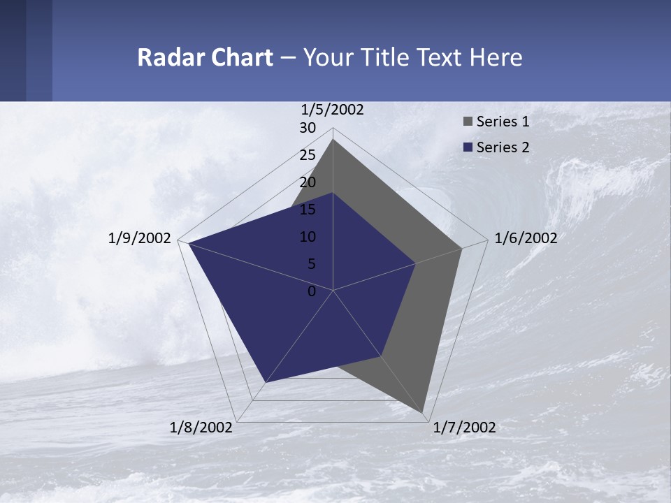 Freshness Splash Stone PowerPoint Template