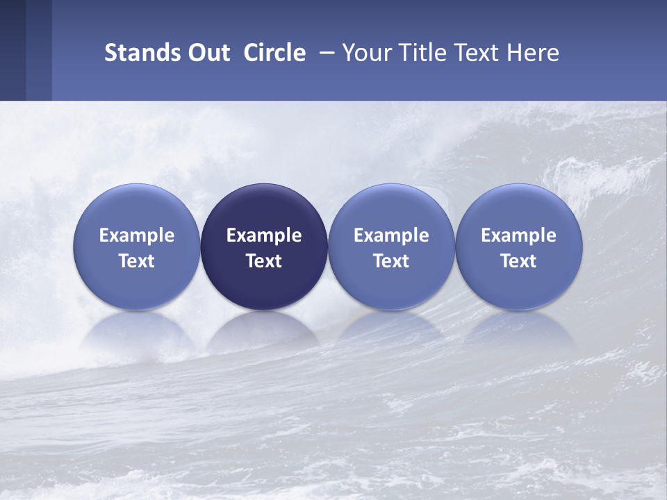 Freshness Splash Stone PowerPoint Template