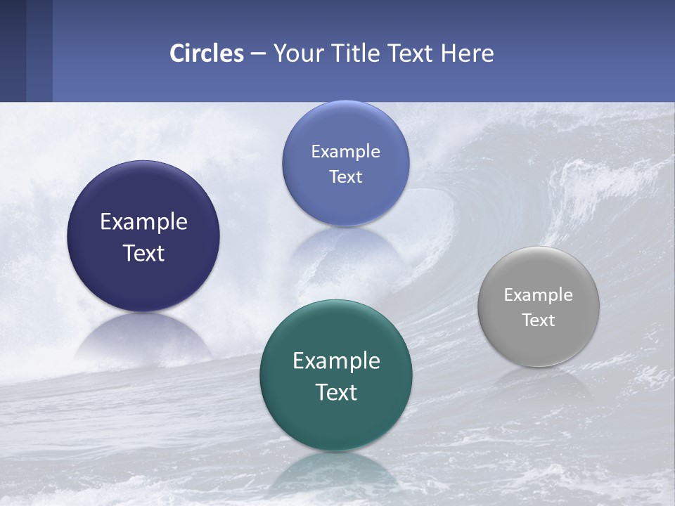 Freshness Splash Stone PowerPoint Template