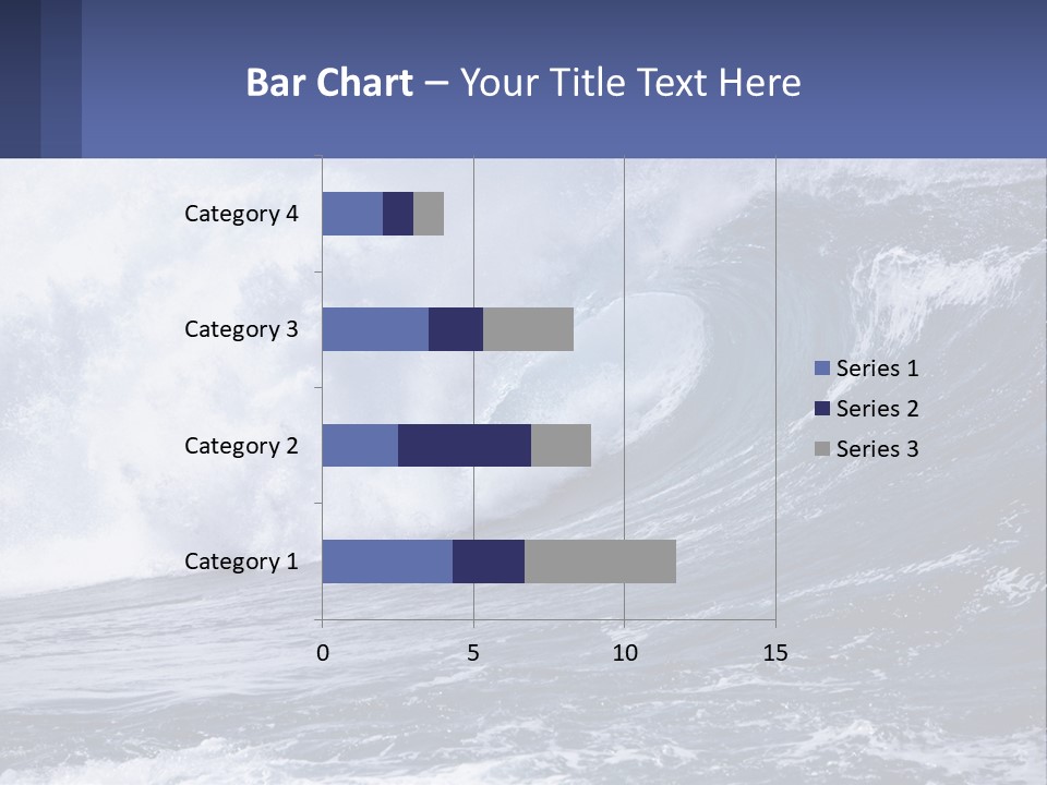 Freshness Splash Stone PowerPoint Template