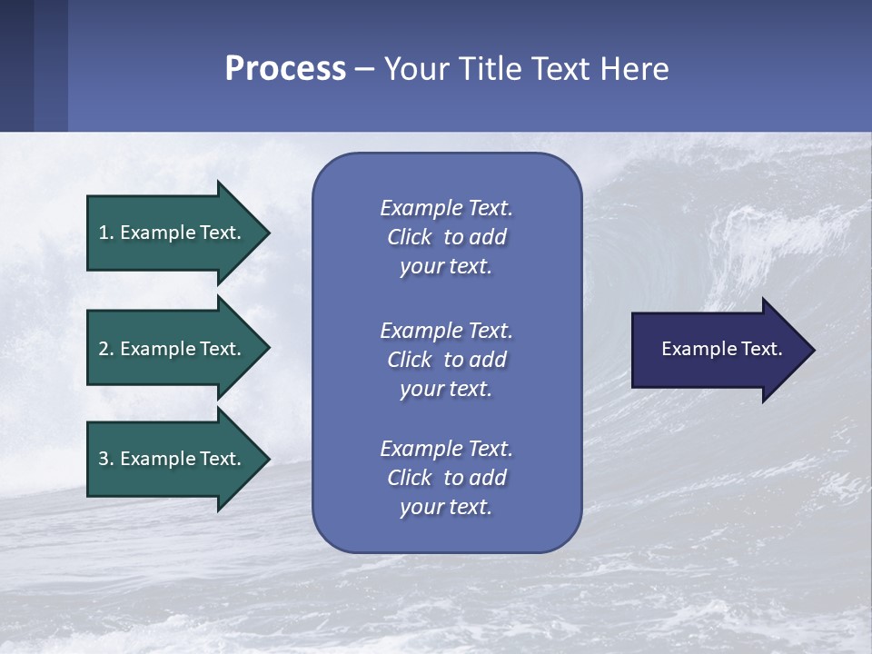 Freshness Splash Stone PowerPoint Template