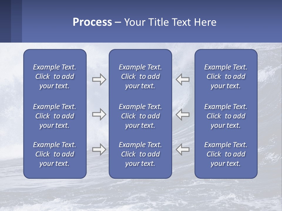 Freshness Splash Stone PowerPoint Template