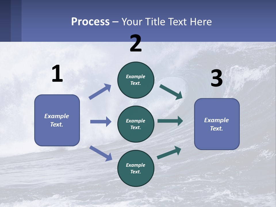 Freshness Splash Stone PowerPoint Template