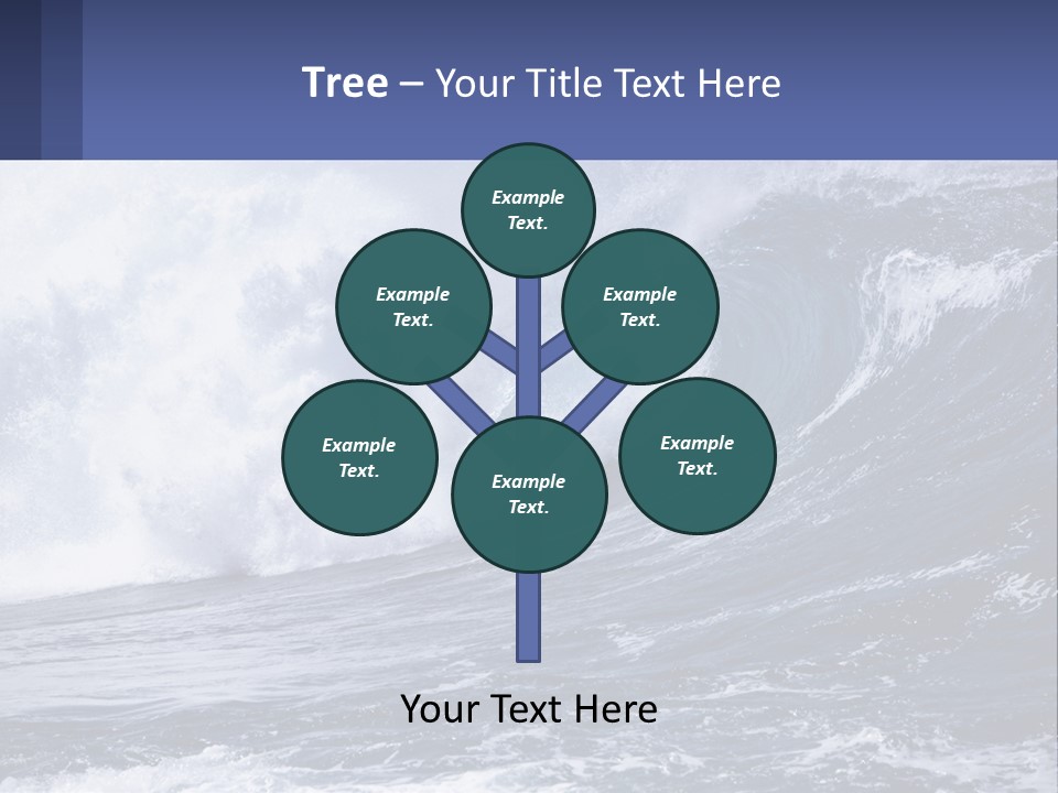 Freshness Splash Stone PowerPoint Template