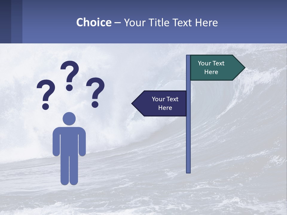 Freshness Splash Stone PowerPoint Template