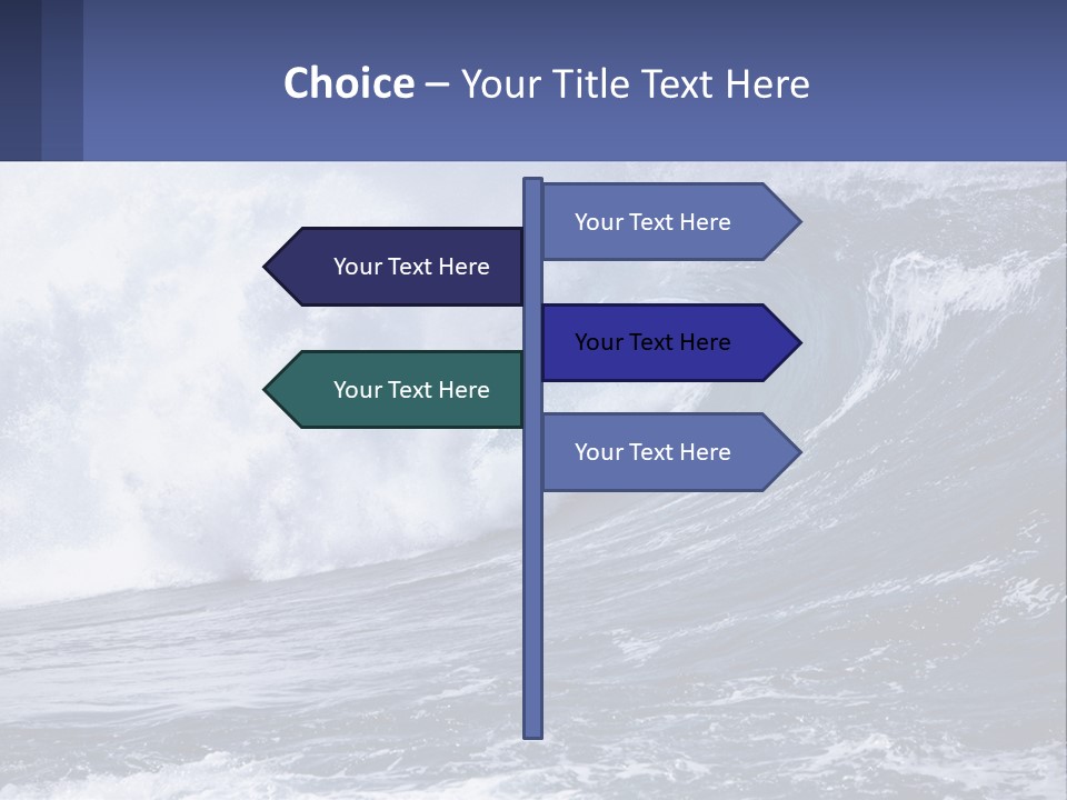 Freshness Splash Stone PowerPoint Template