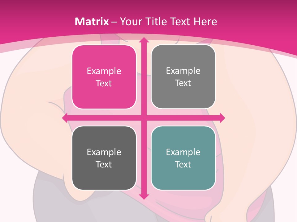 Uncomfortable Clip Art Stretching PowerPoint Template