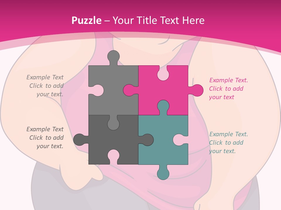 Uncomfortable Clip Art Stretching PowerPoint Template