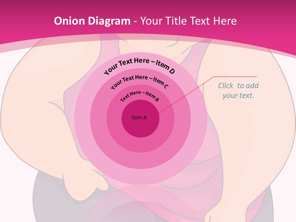 Uncomfortable Clip Art Stretching PowerPoint Template