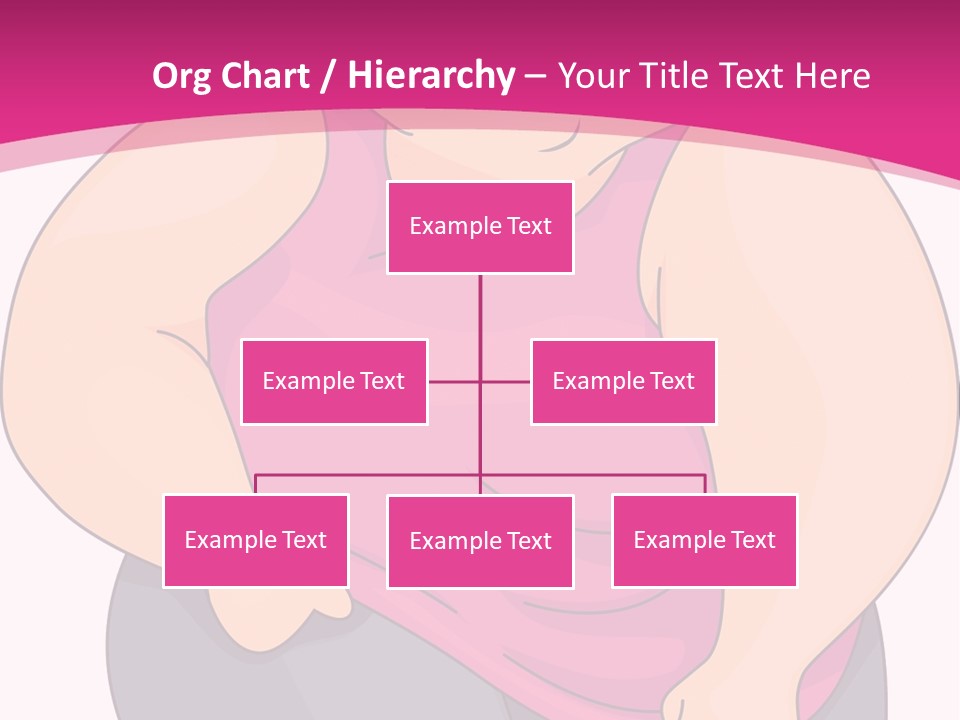 Uncomfortable Clip Art Stretching PowerPoint Template