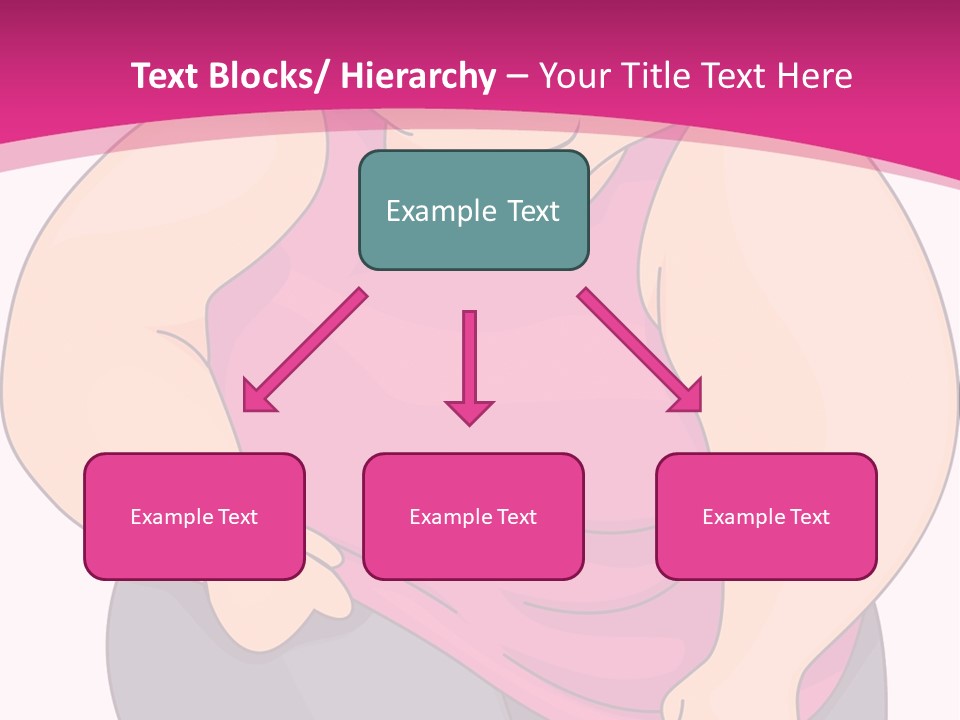 Uncomfortable Clip Art Stretching PowerPoint Template