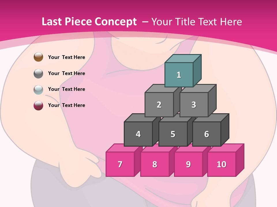 Uncomfortable Clip Art Stretching PowerPoint Template