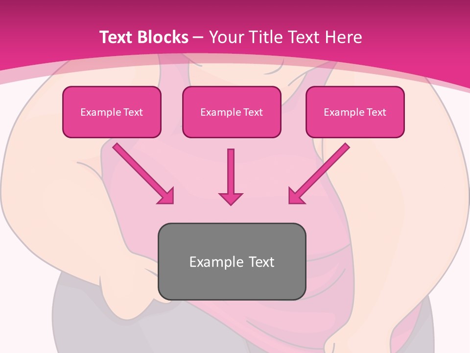 Uncomfortable Clip Art Stretching PowerPoint Template