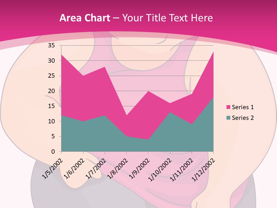 Uncomfortable Clip Art Stretching PowerPoint Template