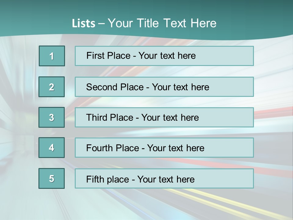 Transport Life Urban PowerPoint Template
