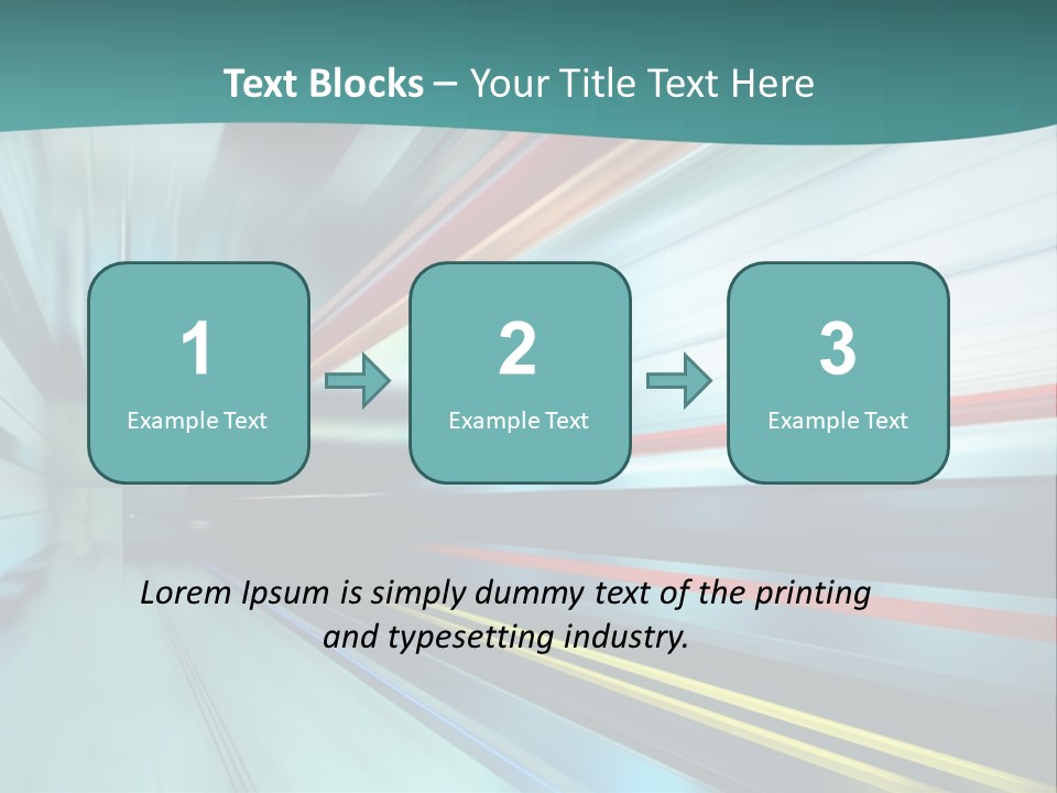 Transport Life Urban PowerPoint Template