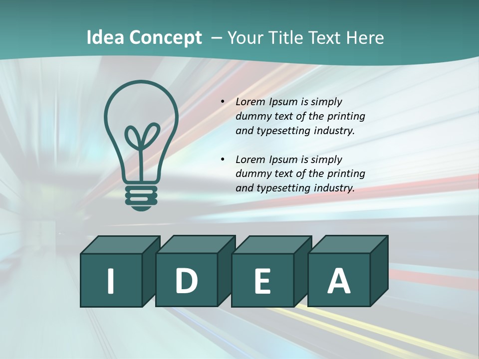 Transport Life Urban PowerPoint Template